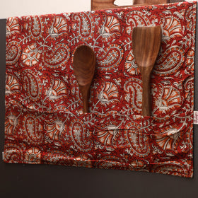 Handmade fridge top cover with multiple pockets 137