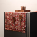 Handmade fridge top cover with multiple pockets 137