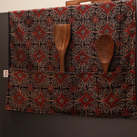 Handmade fridge top cover with multiple pockets 18