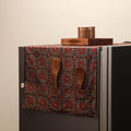 Handmade fridge top cover with multiple pockets 18