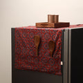 Handmade fridge top cover with multiple pockets 24