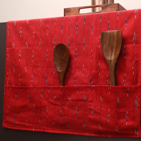 Handmade fridge top cover with multiple pockets 25