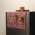 Handmade fridge top cover with multiple pockets 27