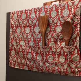 Handmade fridge top cover with multiple pockets 27