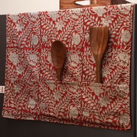 Handmade fridge top cover with multiple pockets 37