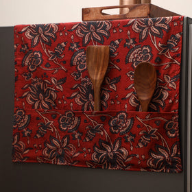Handmade fridge top cover with multiple pockets 38