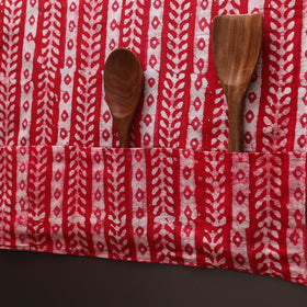 Handmade fridge top cover with multiple pockets 40