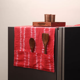Handmade fridge top cover with multiple pockets 98