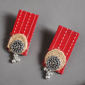 Handmade GS Jute Fabart Necklace Set 15