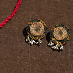 Buy Handmade Jute Fabart Necklace Set