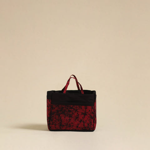  Red Handmade Multipurpose Cosmetic/Toiletry Bag 