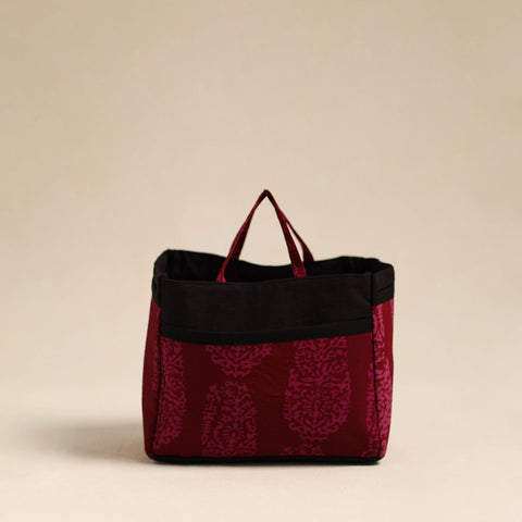 Red Handmade Multipurpose Cosmetic/Toiletry Bag