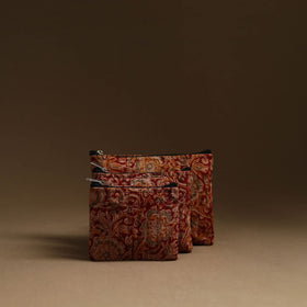 Red - handmade multipurpose utility pouches (set of 3) 05