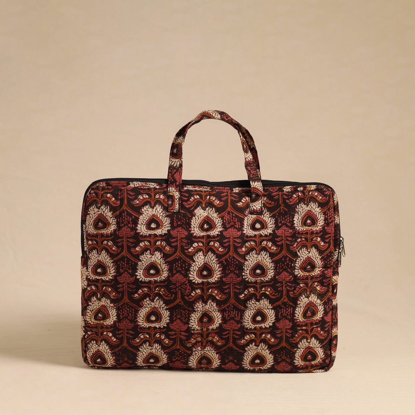  Handmade Quilted Cotton Laptop Bag