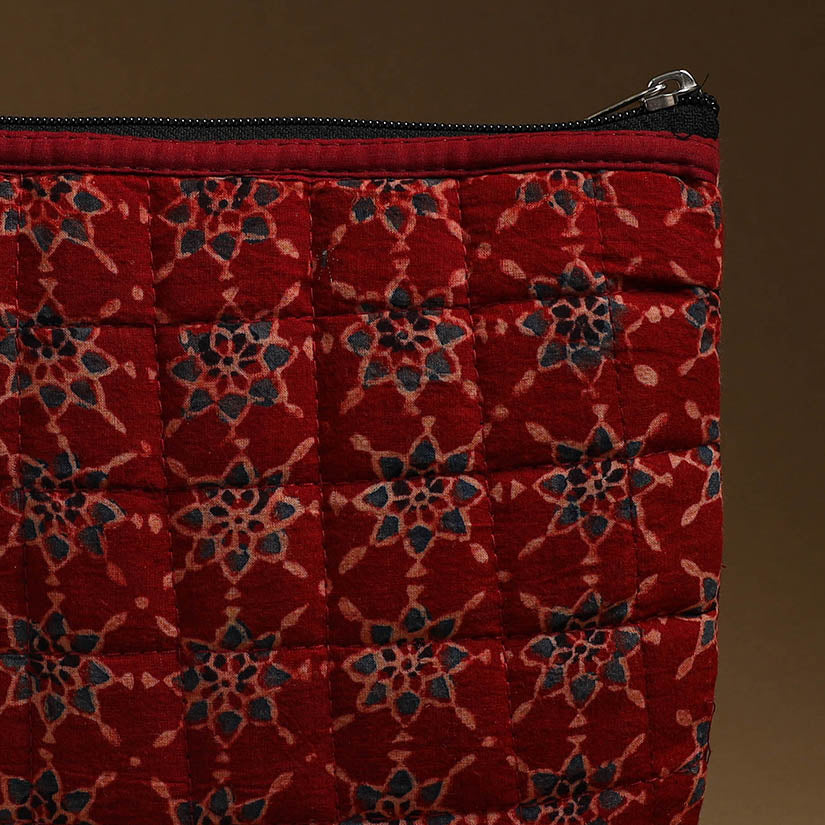  Handmade Quilted Cotton Utility Pouch for Essentials