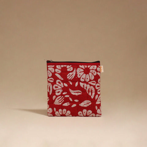 Handmade quilted utility pouch 27 - handcrafted