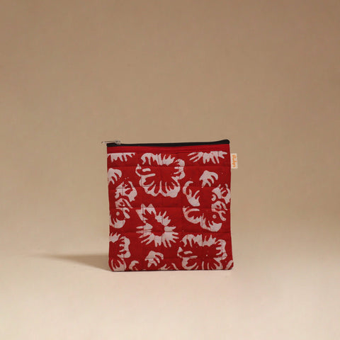 Handmade quilted utility pouch 33 - handcrafted