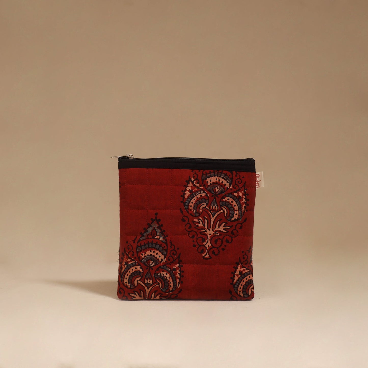 Handmade quilted utility pouch 56 - handcrafted