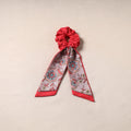 Handmade rubber band/scarf scrunchie 06 - handcrafted
