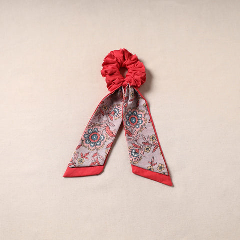 Handmade rubber band/scarf scrunchie 06 - handcrafted