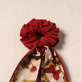 Handmade rubber band/scarf scrunchie 20 - handcrafted