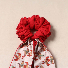 Handmade rubber band/scarf scrunchie 42 - handcrafted