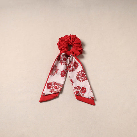 Handmade rubber band/scarf scrunchie 68 - handcrafted