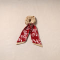 Handmade rubber band/scarf scrunchie 82 - handcrafted