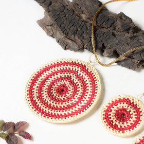  Handmade Sikki Grass Necklace Set 