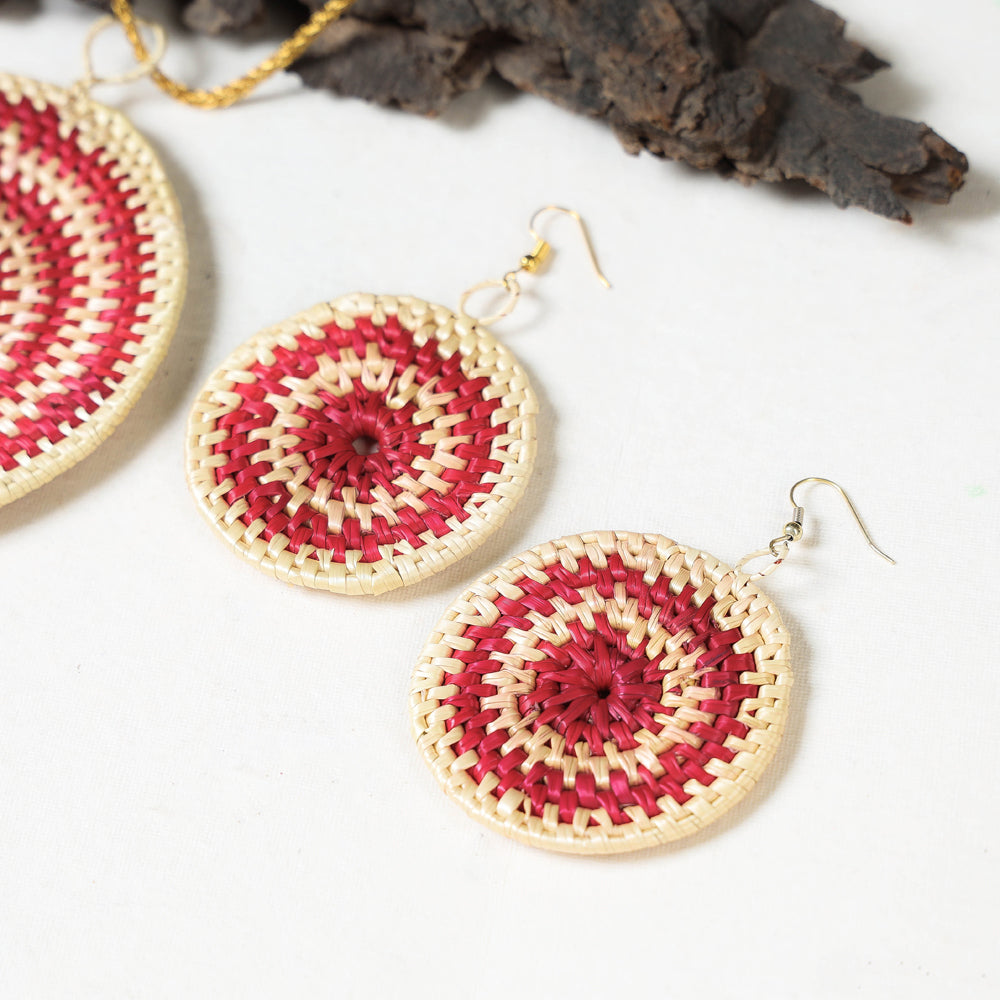  Handmade Sikki Grass Necklace Set 