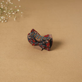 Red - handmade women’s bow hair claw clip 22 - handcrafted