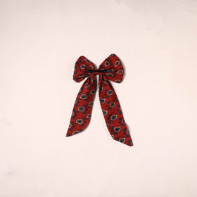 Handmade women’s bow hair clip 01 - handcrafted
