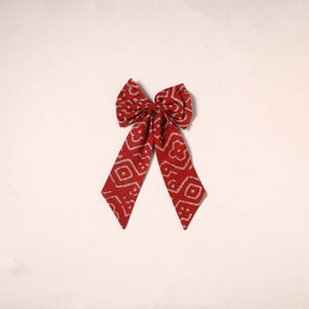 Handmade women’s bow hair clip 02 - handcrafted