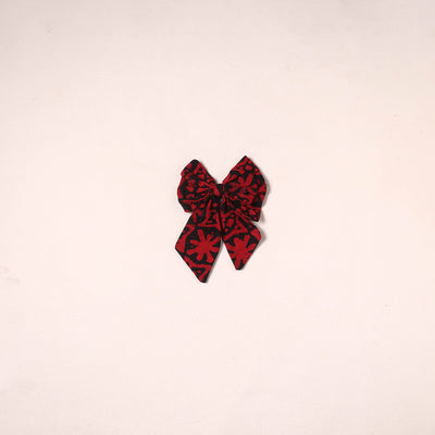 Handmade women’s bow hair clip 07 - handcrafted