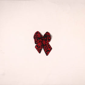 Handmade women’s bow hair clip 07 - handcrafted