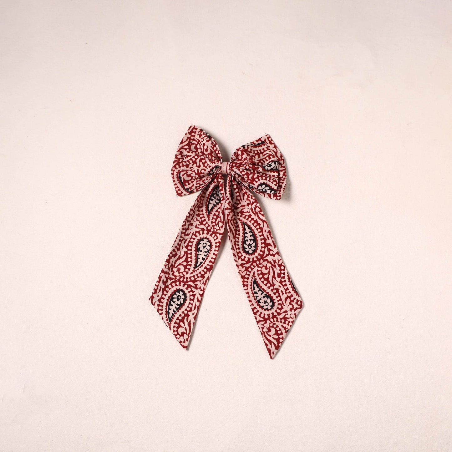 Handmade women’s bow hair clip 12 - handcrafted