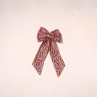 Handmade women’s bow hair clip 12 - handcrafted