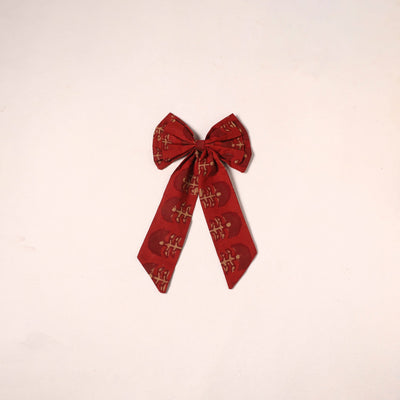 Handmade women’s bow hair clip 23 - handcrafted