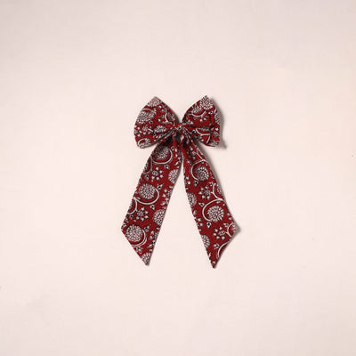Handmade women’s bow hair clip 38 - handcrafted
