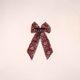 Handmade women’s bow hair clip 38 - handcrafted