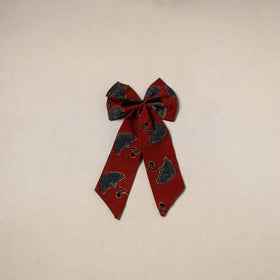 Handmade women’s bow hair clip 43 - handcrafted
