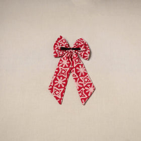 Handmade women’s bow hair clip 44 - handcrafted