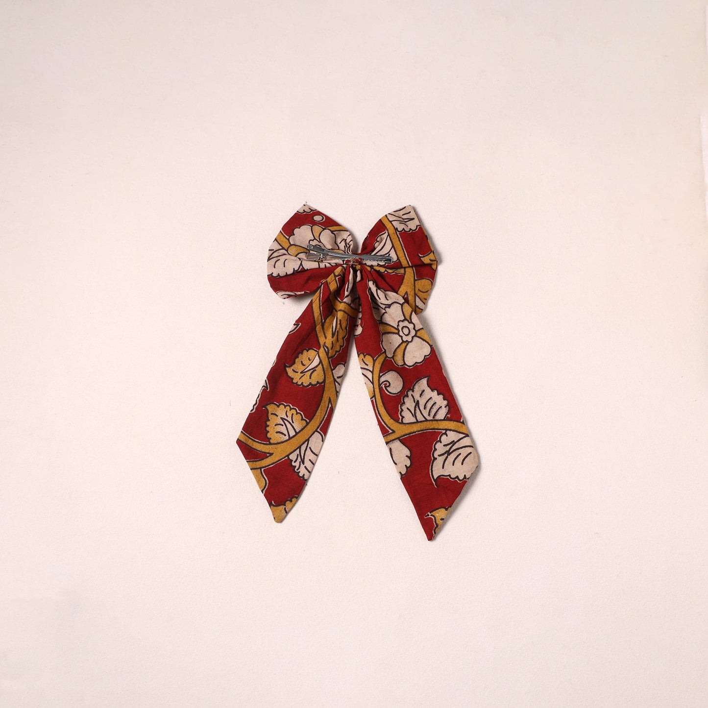 Handmade women’s bow hair clip 47 - handcrafted