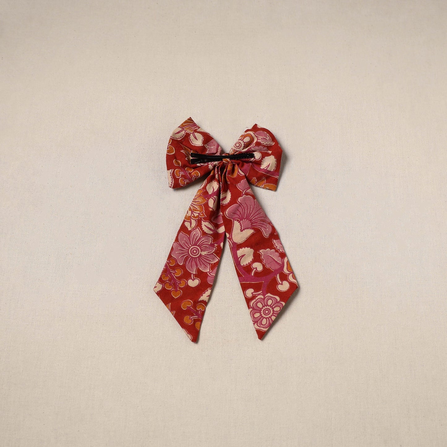 Handmade women’s bow hair clip 49 - handcrafted