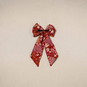 Handmade women’s bow hair clip 49 - handcrafted