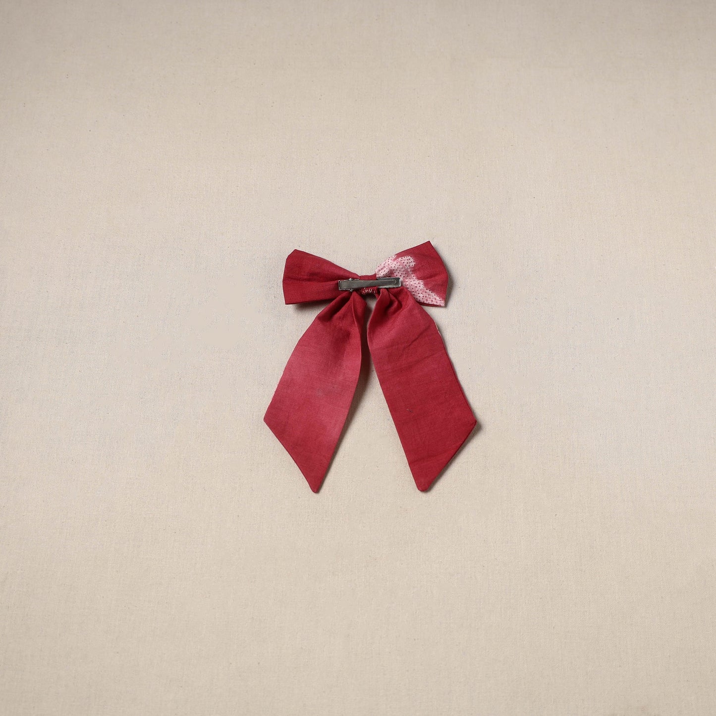 Handmade women’s bow hair clip 50 - handcrafted