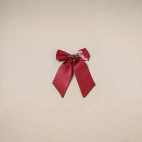 Handmade women’s bow hair clip 50 - handcrafted