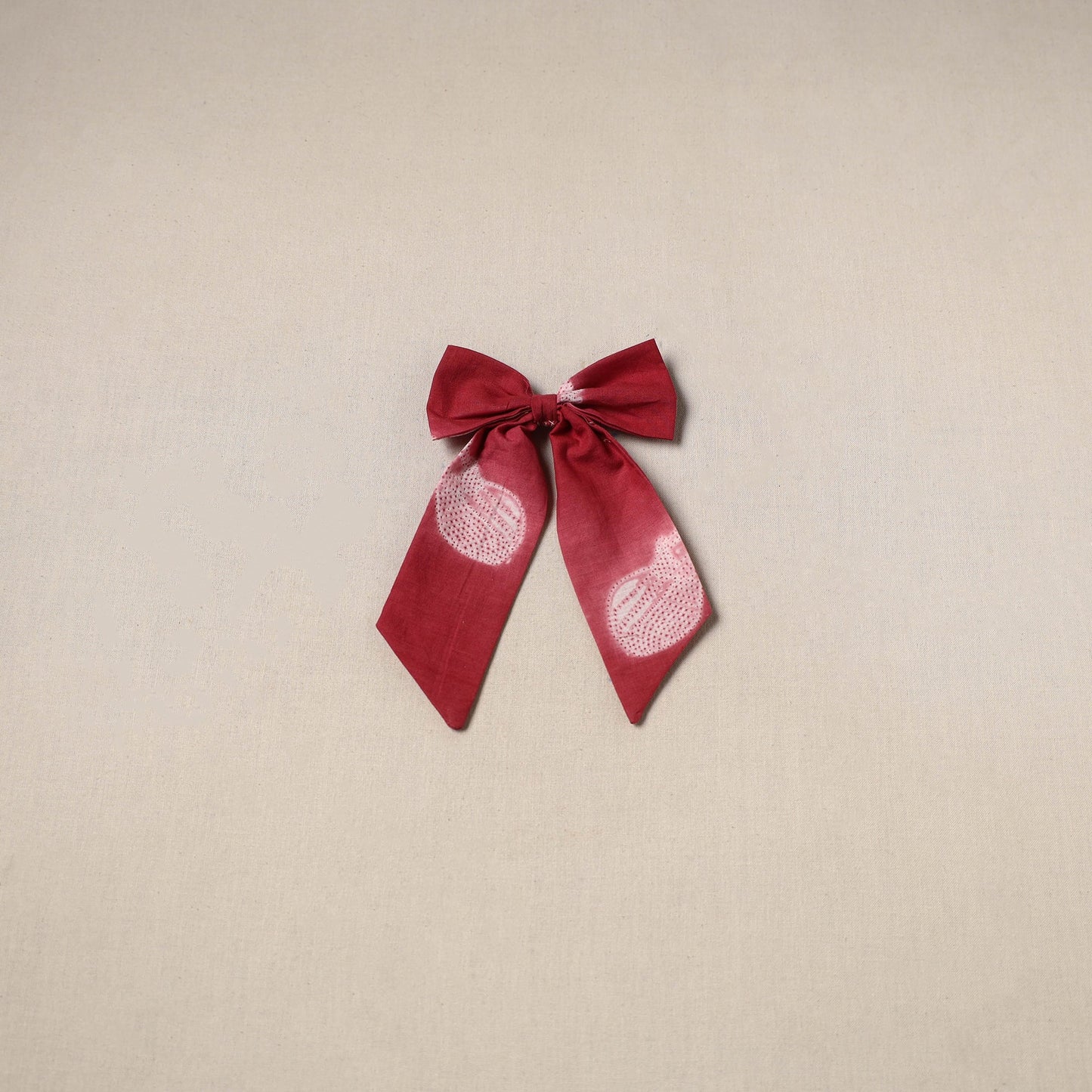 Handmade women’s bow hair clip 50 - handcrafted