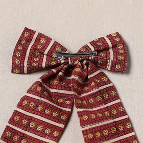 Handmade women’s bow hair clip 52 - handcrafted