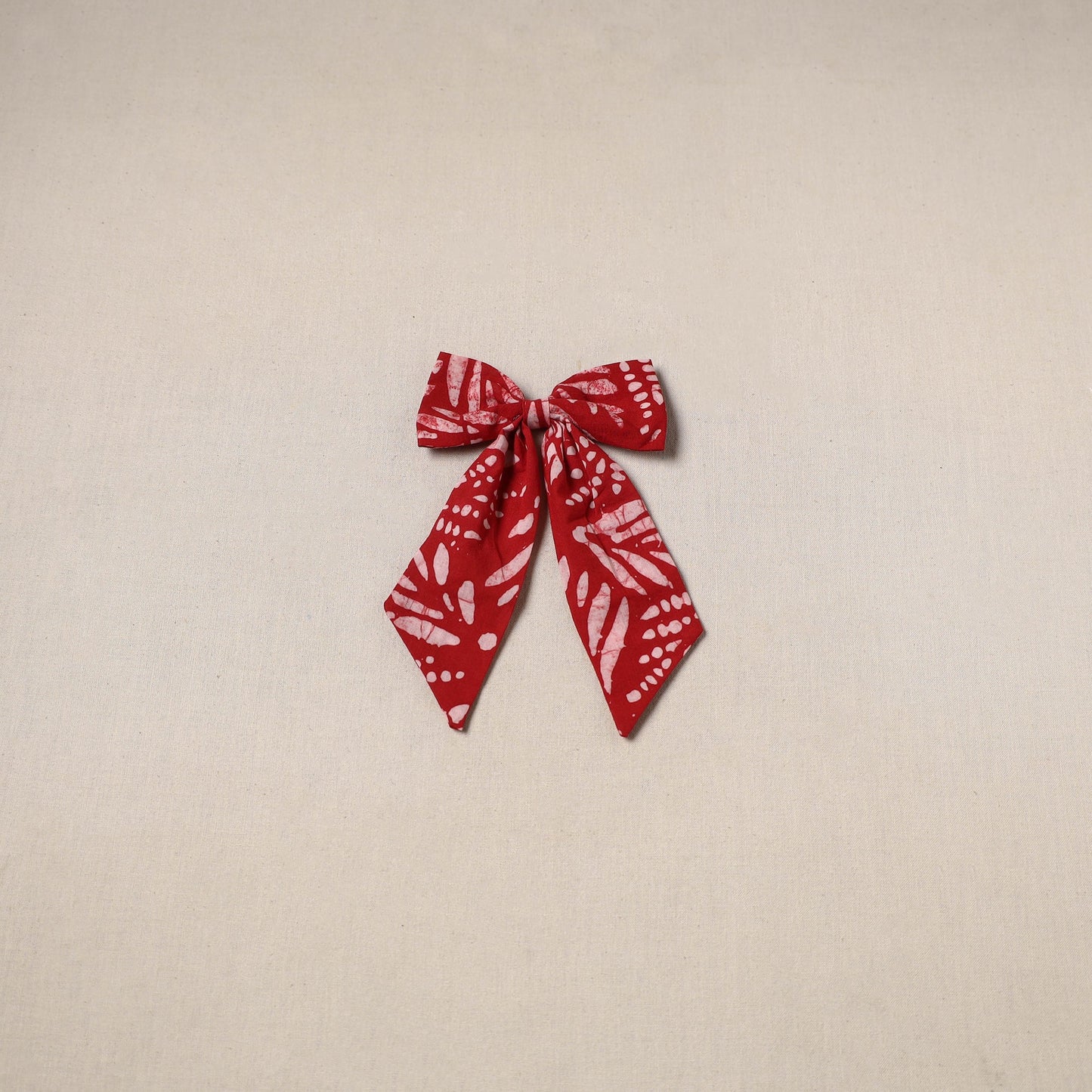 Handmade women’s bow hair clip 53 - handcrafted